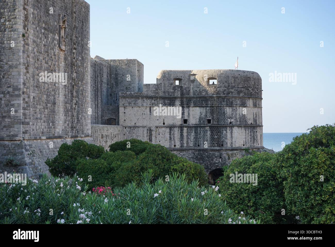 Bokar Tower a Dubrovnik, Croazia Foto Stock