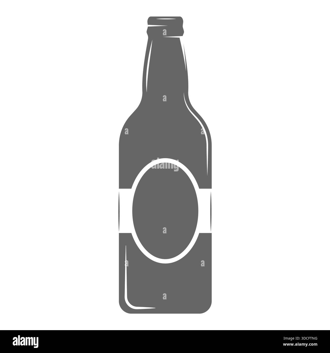 Set di icone bicolore della birra artigianale. illustrazione. Contiene frecce con punta di luppolo, nastro, bottiglie, tazze, fusti, luppolo, mano con luppolo... Punto 15 Foto Stock
