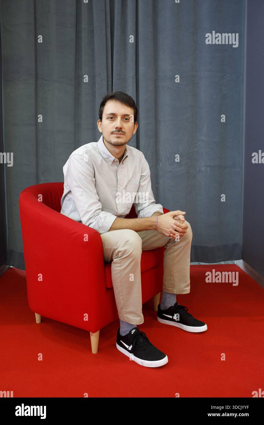 Ritratto di Gabriel Abreu 08/12/2025 ©basso Cannarsa/opale.Photo Foto Stock