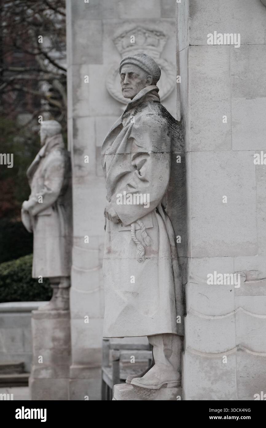 Merchant Marine Memorial Foto Stock