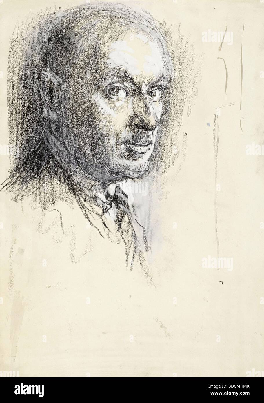 Marius Bauer - Zelfportret Foto Stock