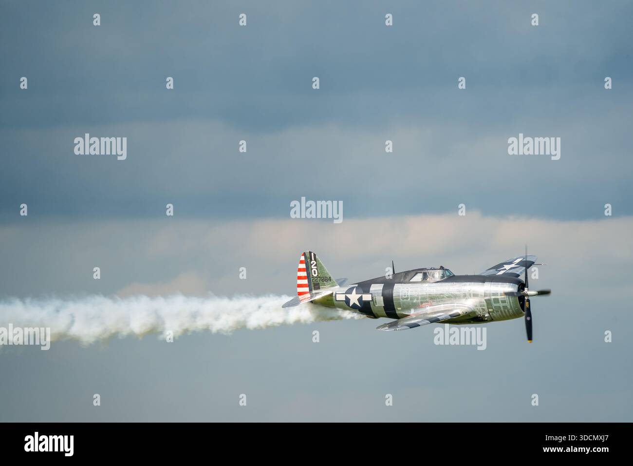Republic P-47 Thunderbolt presso Airventure Oshkosh Foto Stock