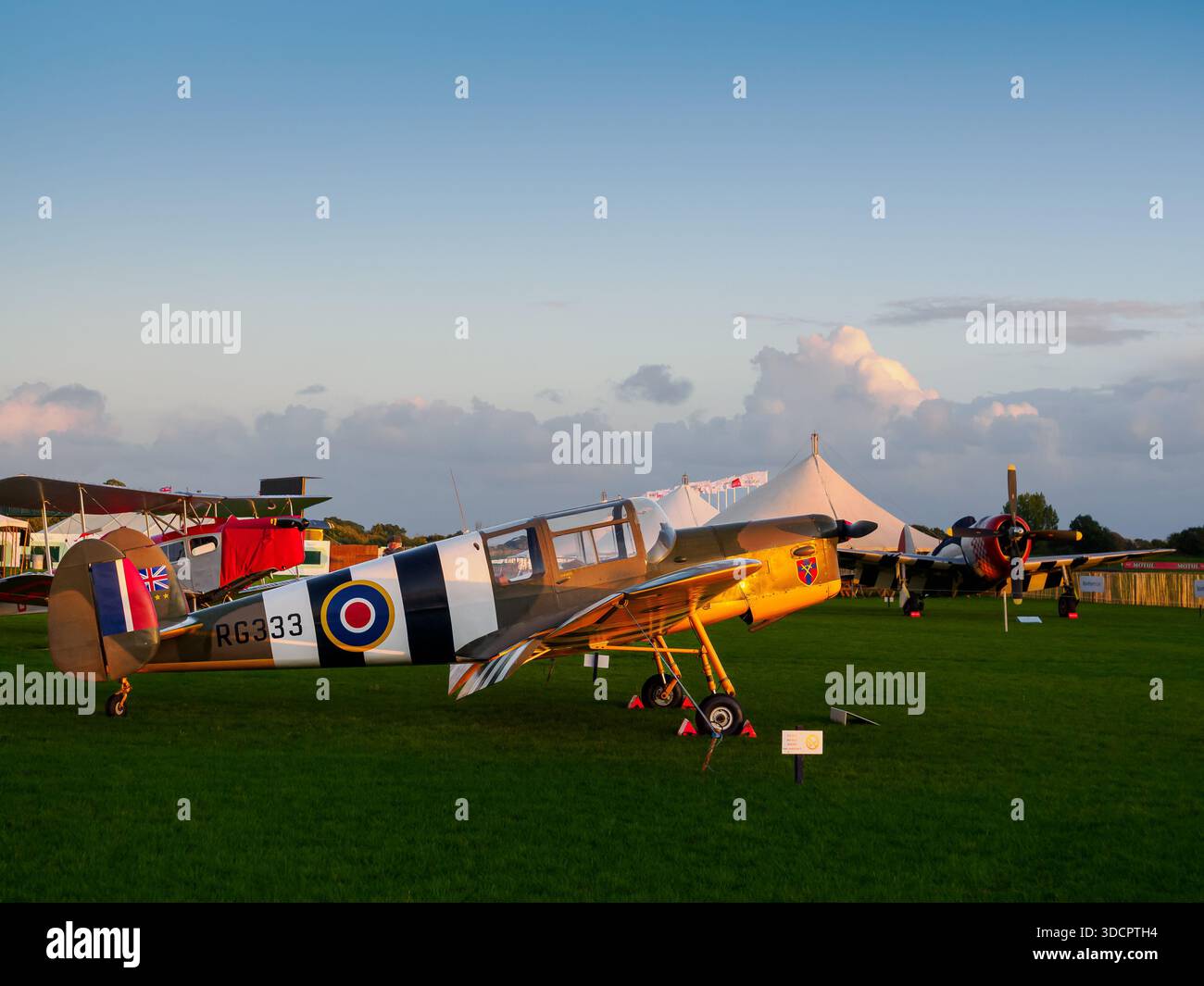 Miles M.38 Messenger 2A WW11 Aircraft al Goodwood Revival 2025 Foto Stock