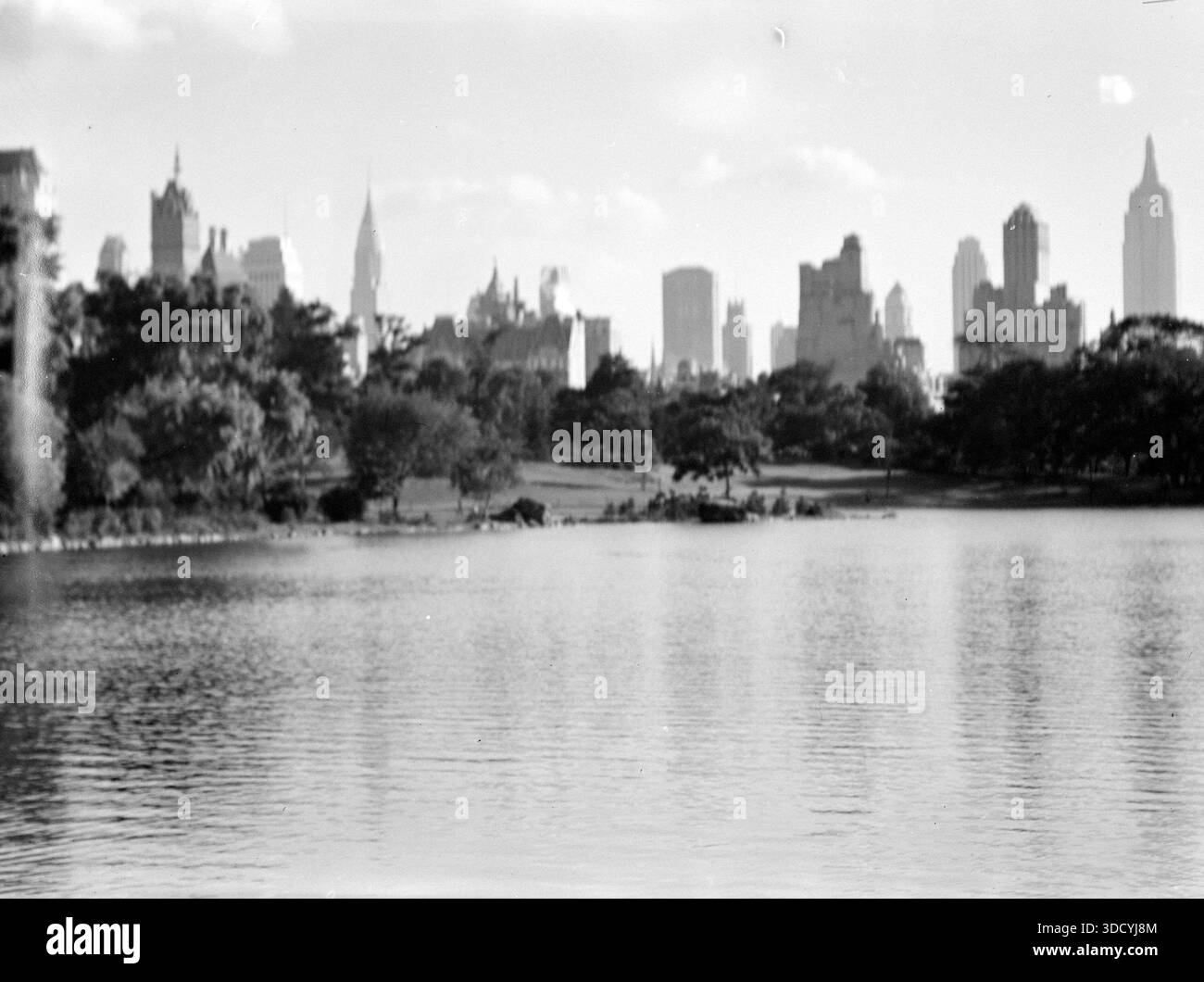 Titolo: New York City Views, Central Park Abstract/medium: Genthe, Arnold, 1869-1942, fotografo. Foto Stock