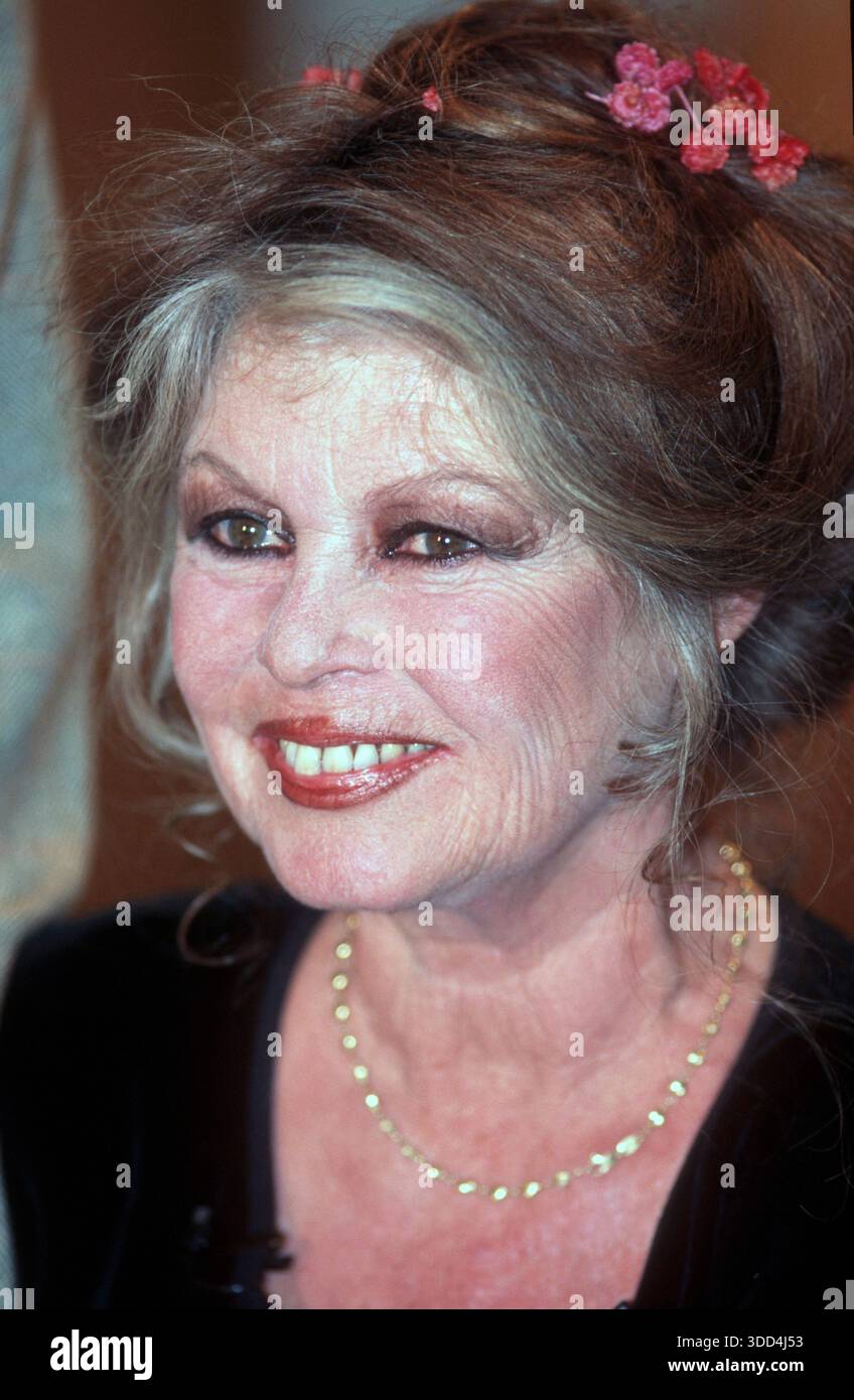 EXCLUSIF - BRIGITTE BARDOT - FOTO RDV. Foto di APS-Medias/ABACAPRESS.COM Foto Stock