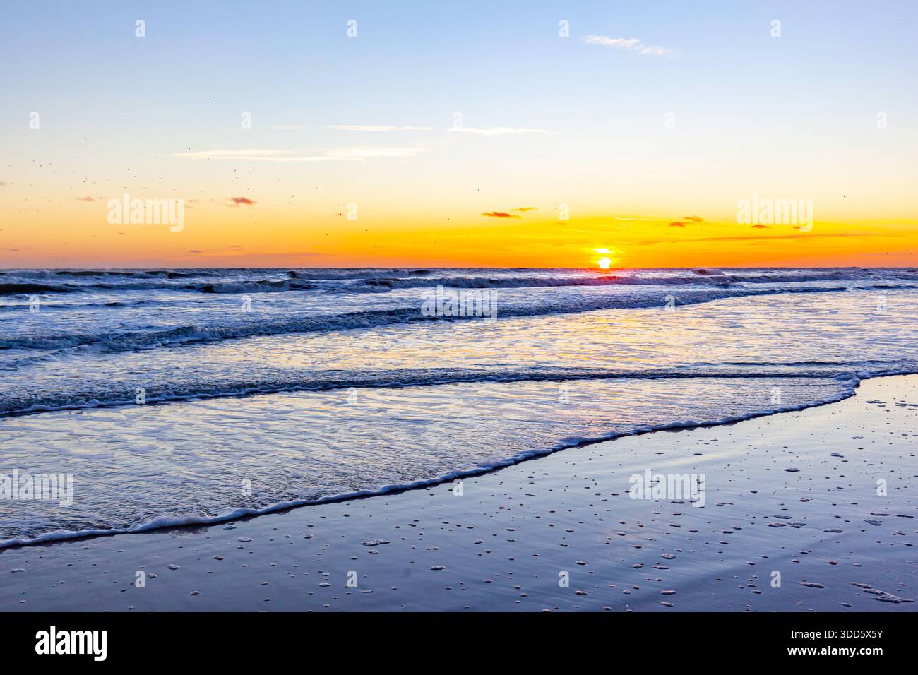 Daytona Beach Sunrise in Florida, Stati Uniti Foto Stock