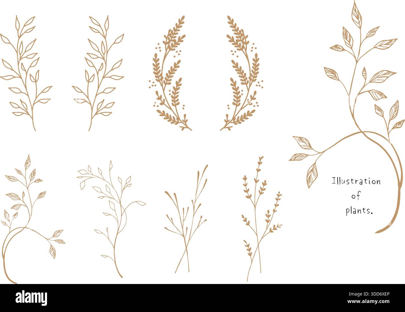 Set di lettere "buon compleanno". Illustrazione Vettoriale