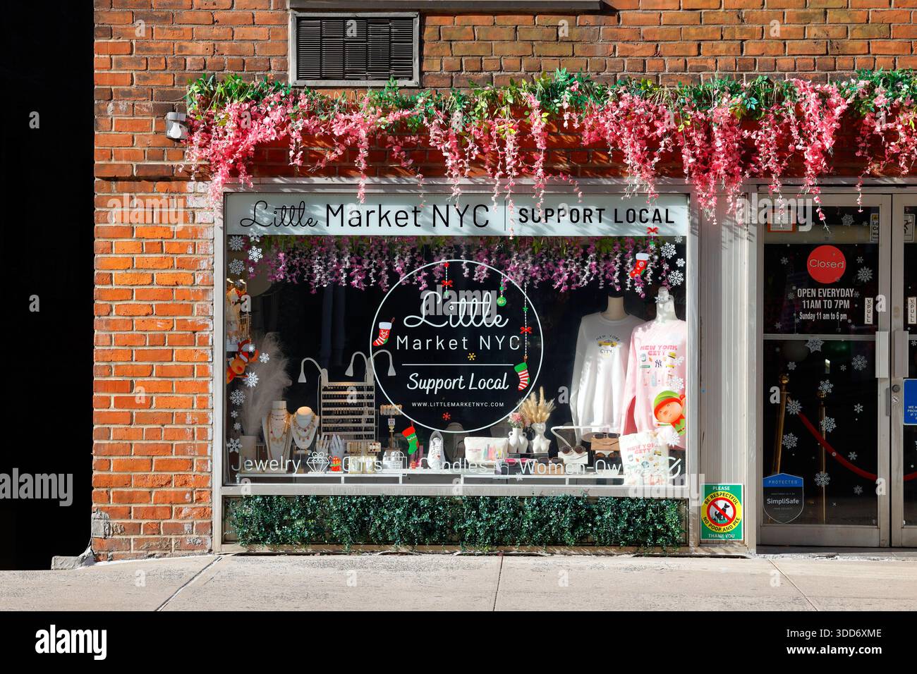 Little Market, 637 Broadway, New York, New York, New York, negozio di un mercato di produzione locale a NoHo di Manhattan. Foto Stock