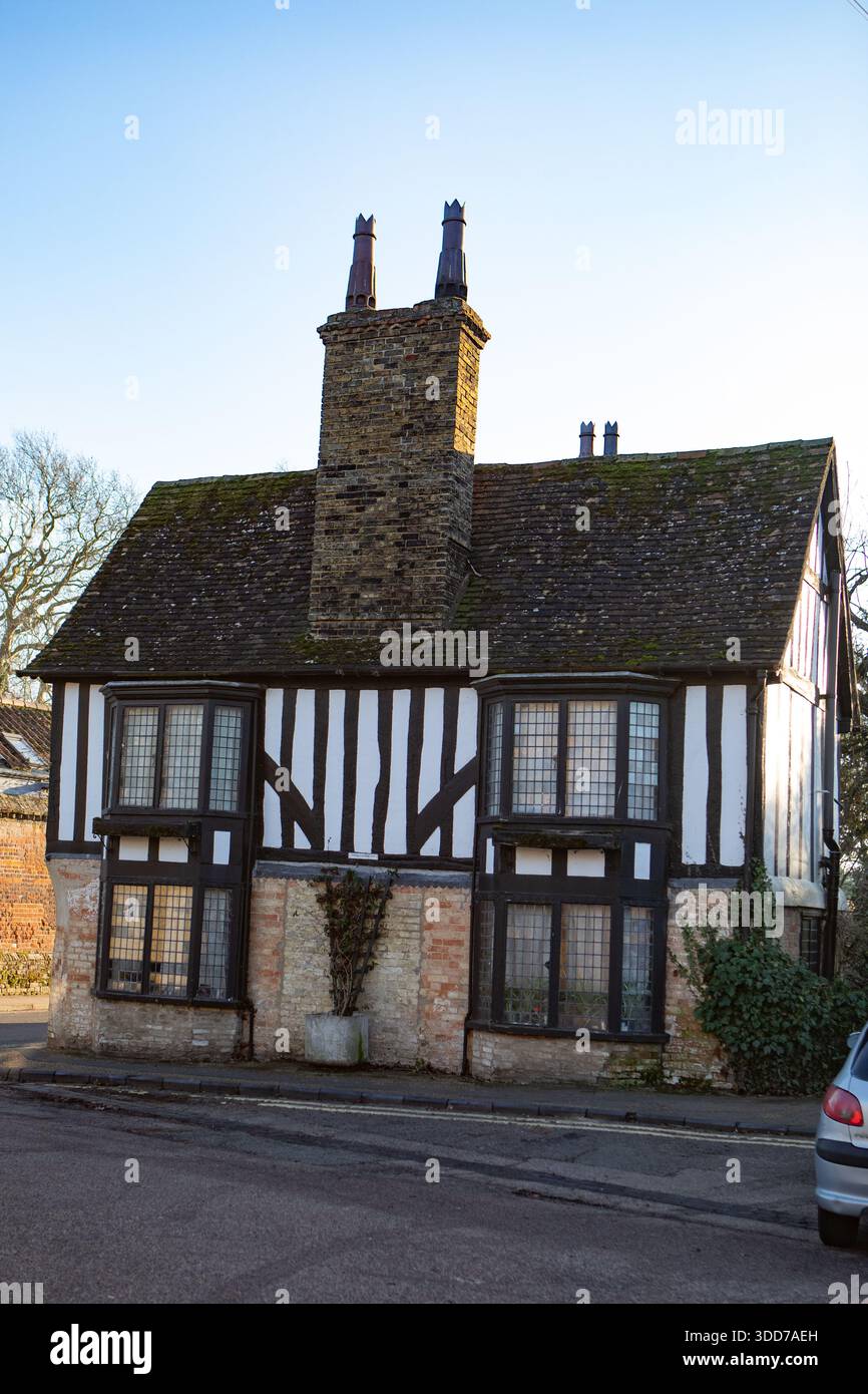 Church Lane, Ely Foto Stock