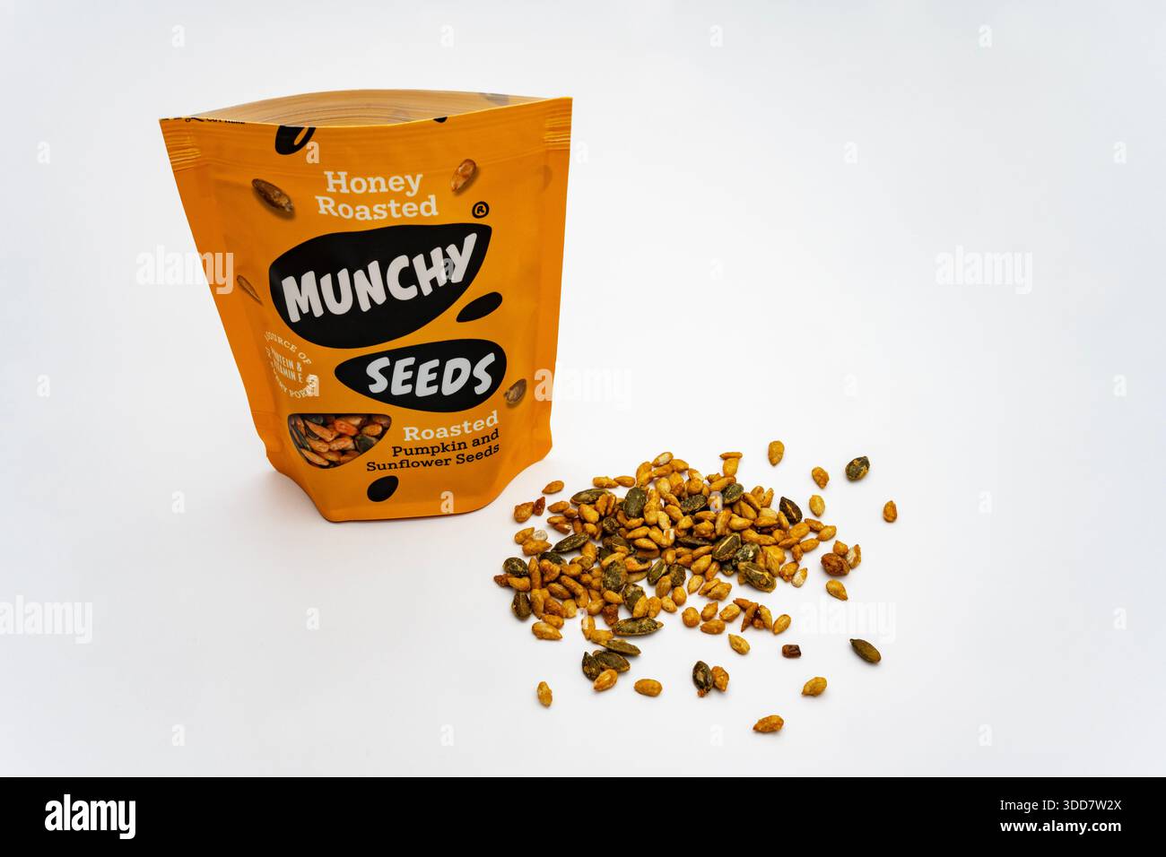 Semi di munchy tostati al miele Foto Stock