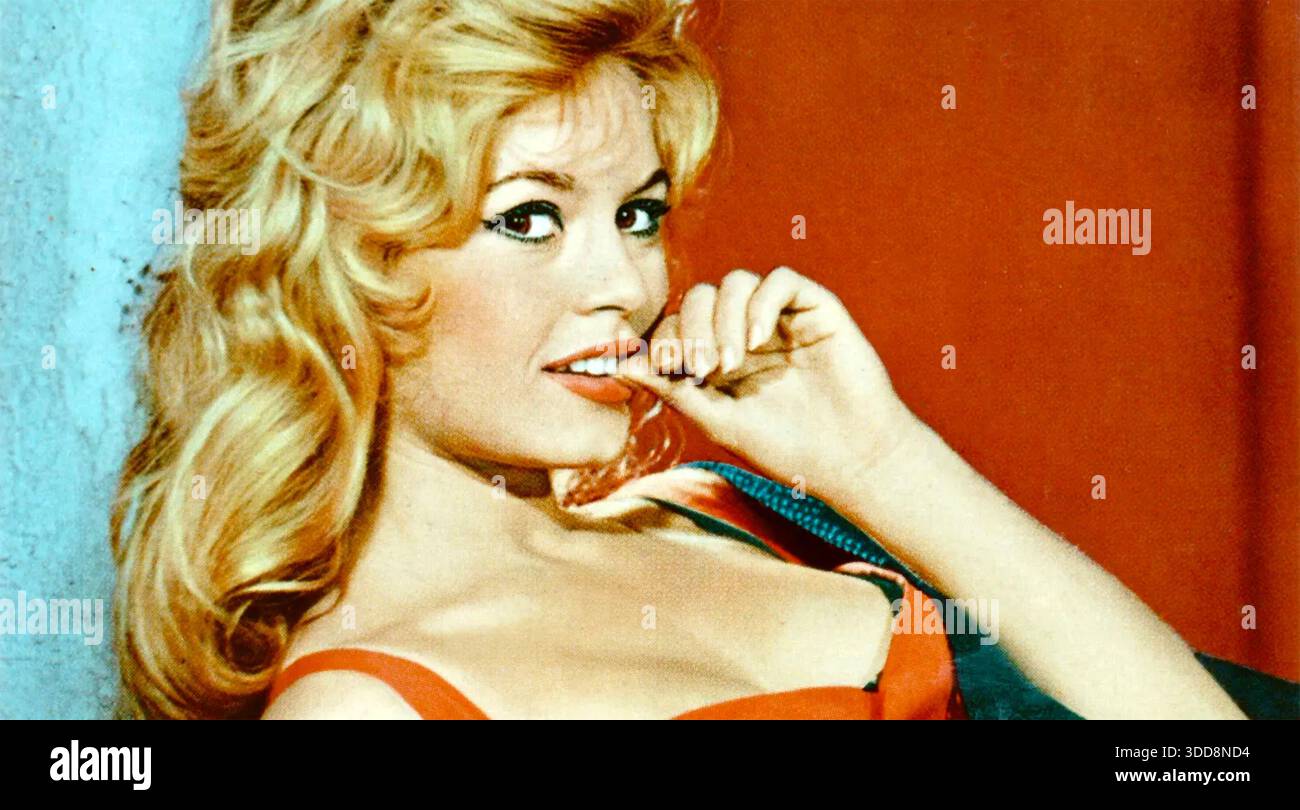 BRIGITTE BARDOT (1934-2025) attrice cinematografica francese Foto Stock