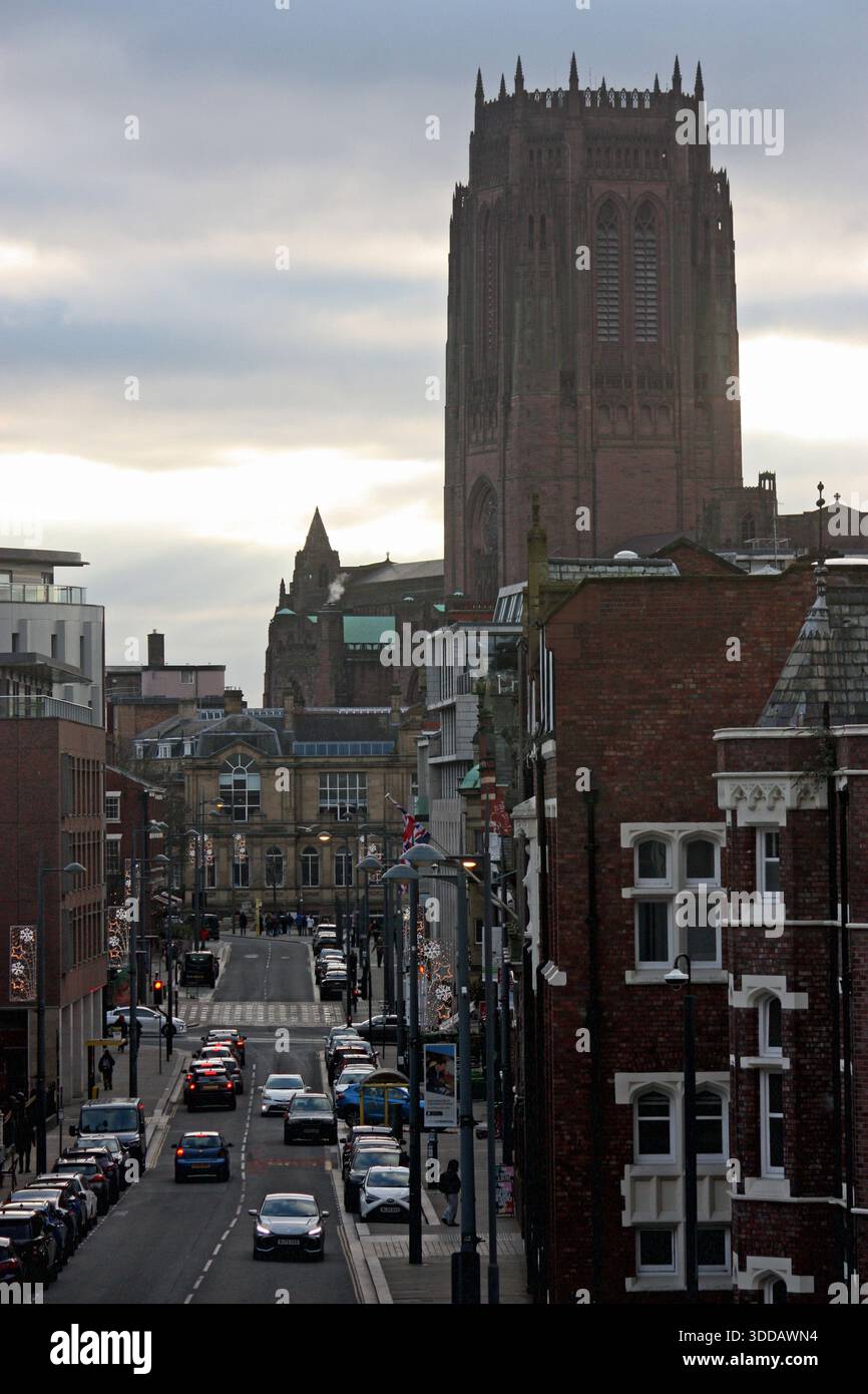La cattedrale di Liverpool Foto Stock