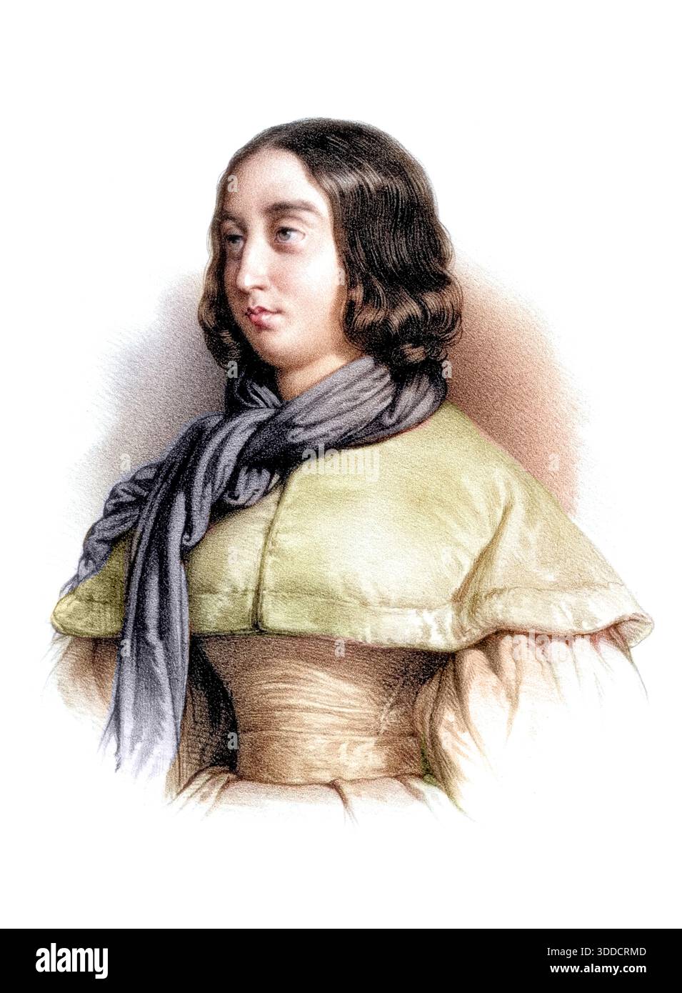 George Sand, autore francese e femminista Foto Stock