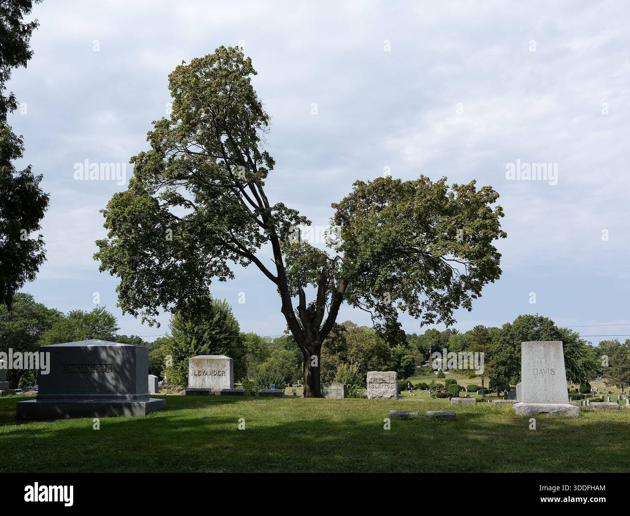 Cimitero di Madison Foto Stock