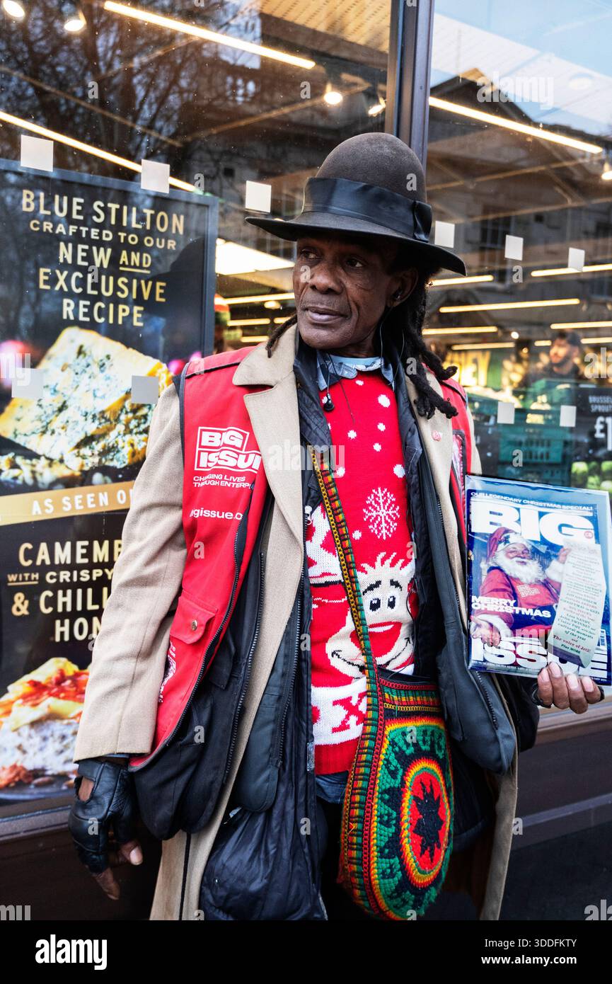 Hackney, tutte le Nazioni. Easton, grande venditore. Nato in Giamaica Foto Stock