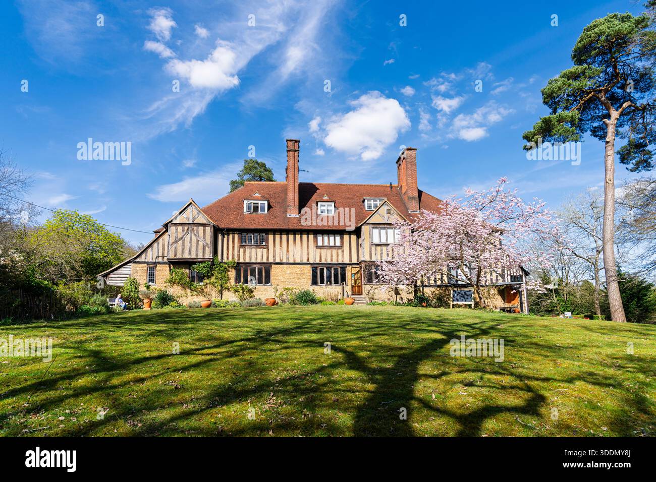 Limnerslease, la residenza storica e gli studi di George e Mary Watts a Compton, Surrey, Inghilterra sud-orientale Foto Stock