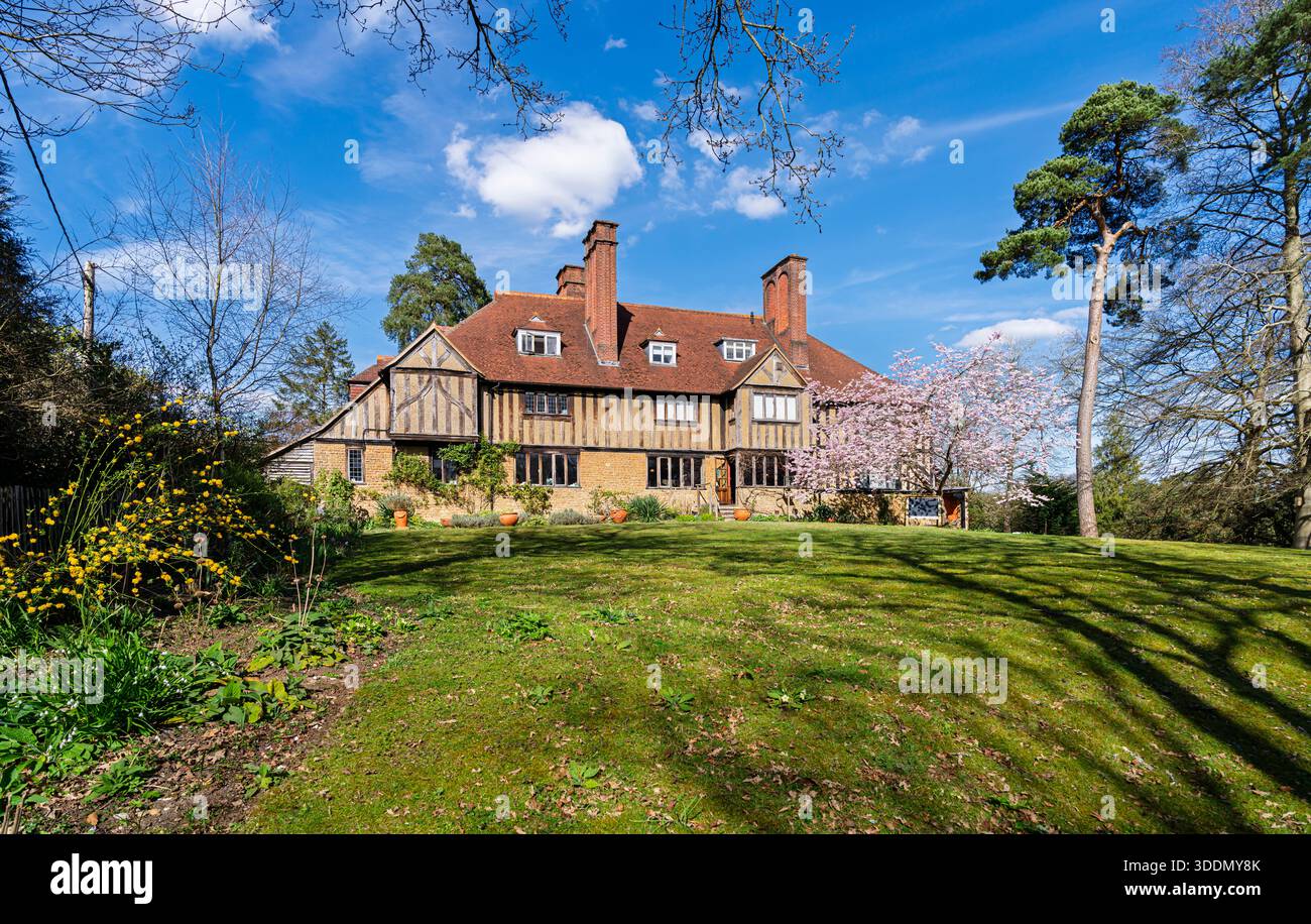 Limnerslease, la residenza storica e gli studi di George e Mary Watts a Compton, Surrey, Inghilterra sud-orientale Foto Stock