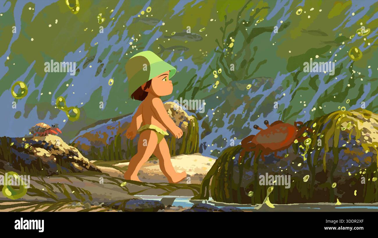 AMELIE ET LA METAPHYSIQUE DES TUBES (2025), DIRETTO DA MAILYS VALLADE E LIANE-CHO HAN JIN KUANG. Credito: Forse film / Ikki Films / album Foto Stock