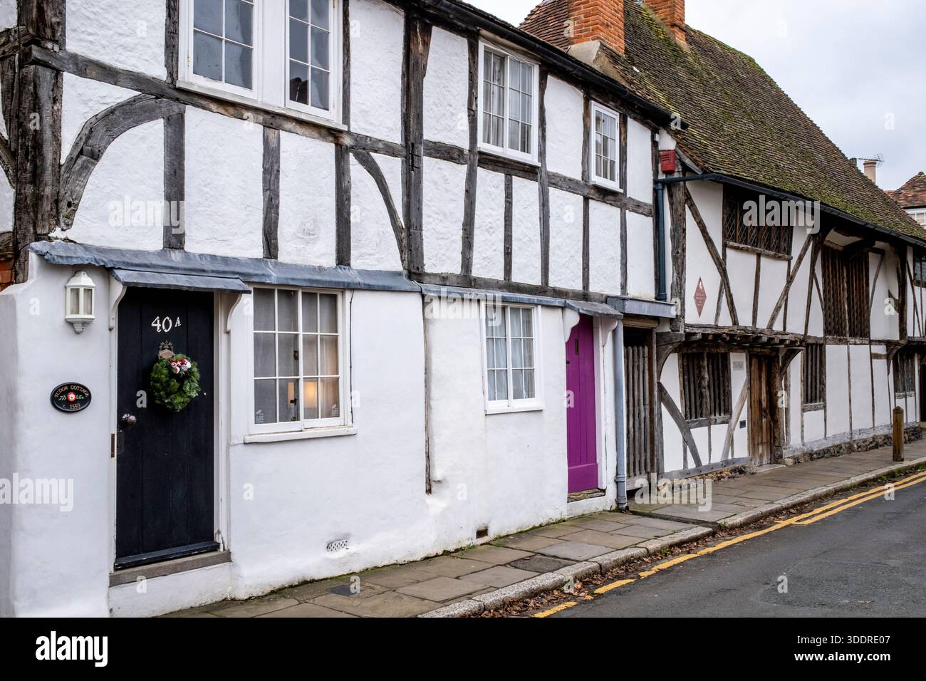 Edifici storici, Canterbury, Kent, Regno Unito. Foto Stock