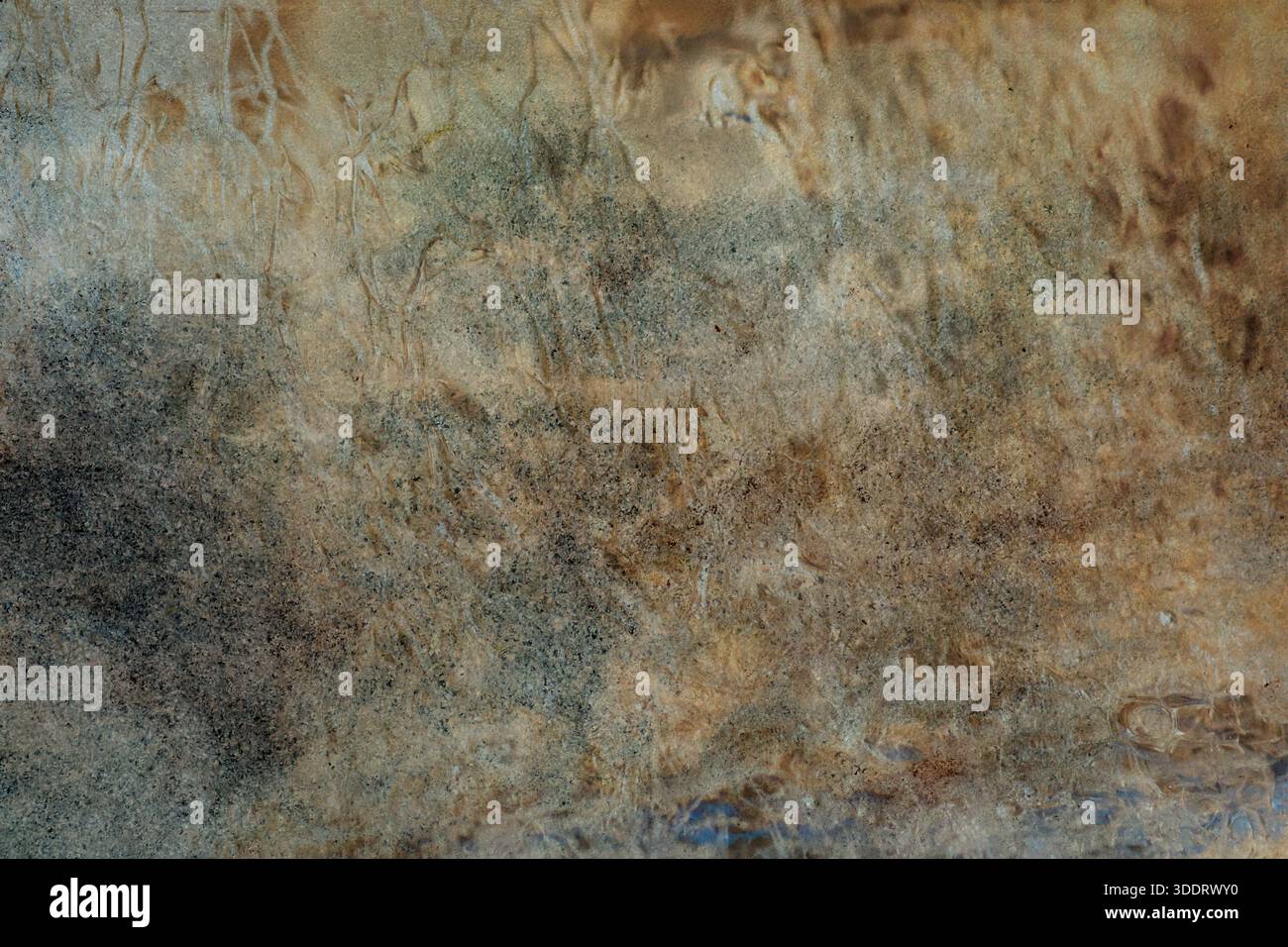 Texture astratta e morbida con tonalità di terra Foto Stock