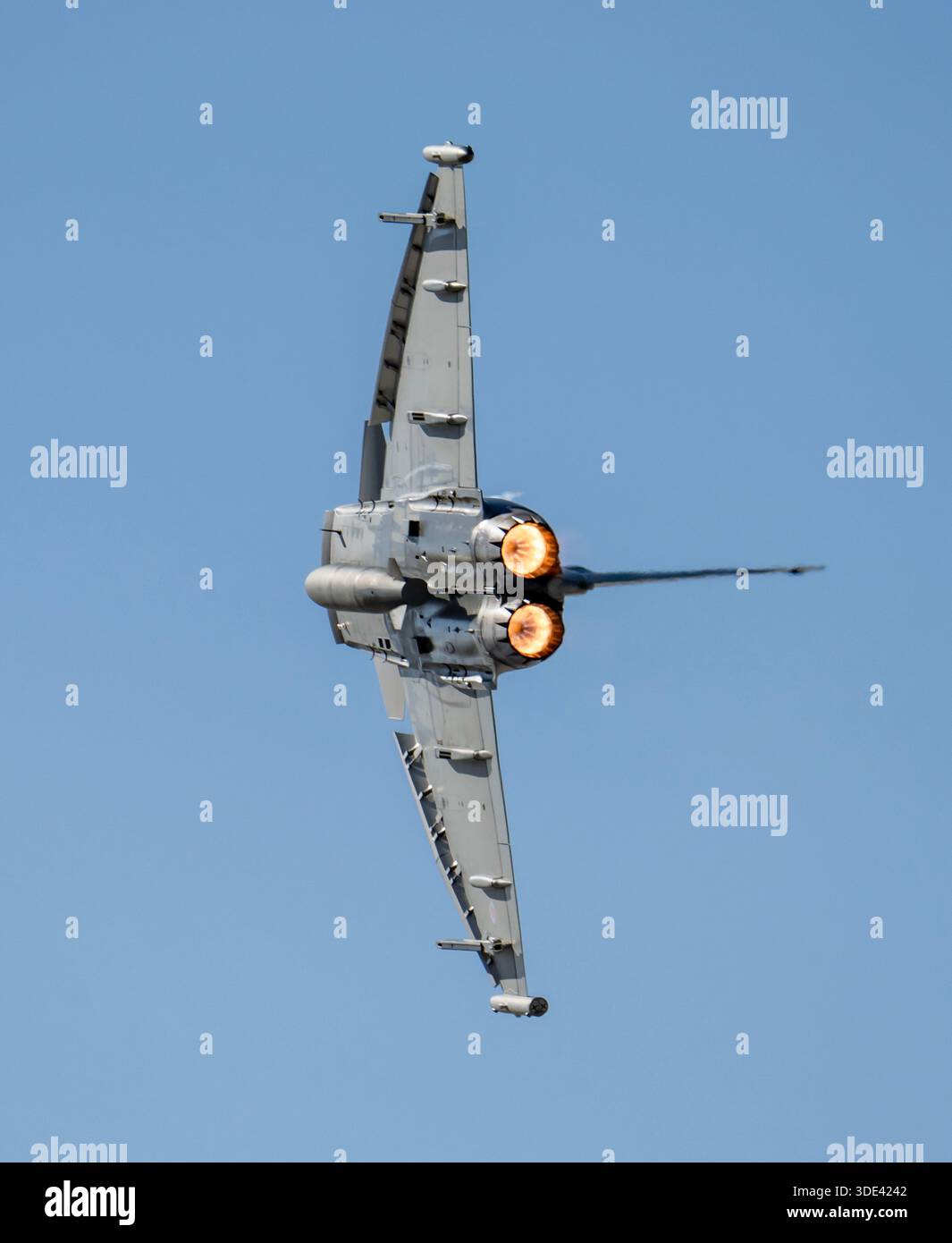 L'Eurofighter Typhoon Fighter Jet vola al Sivrihisar Air Show Foto Stock