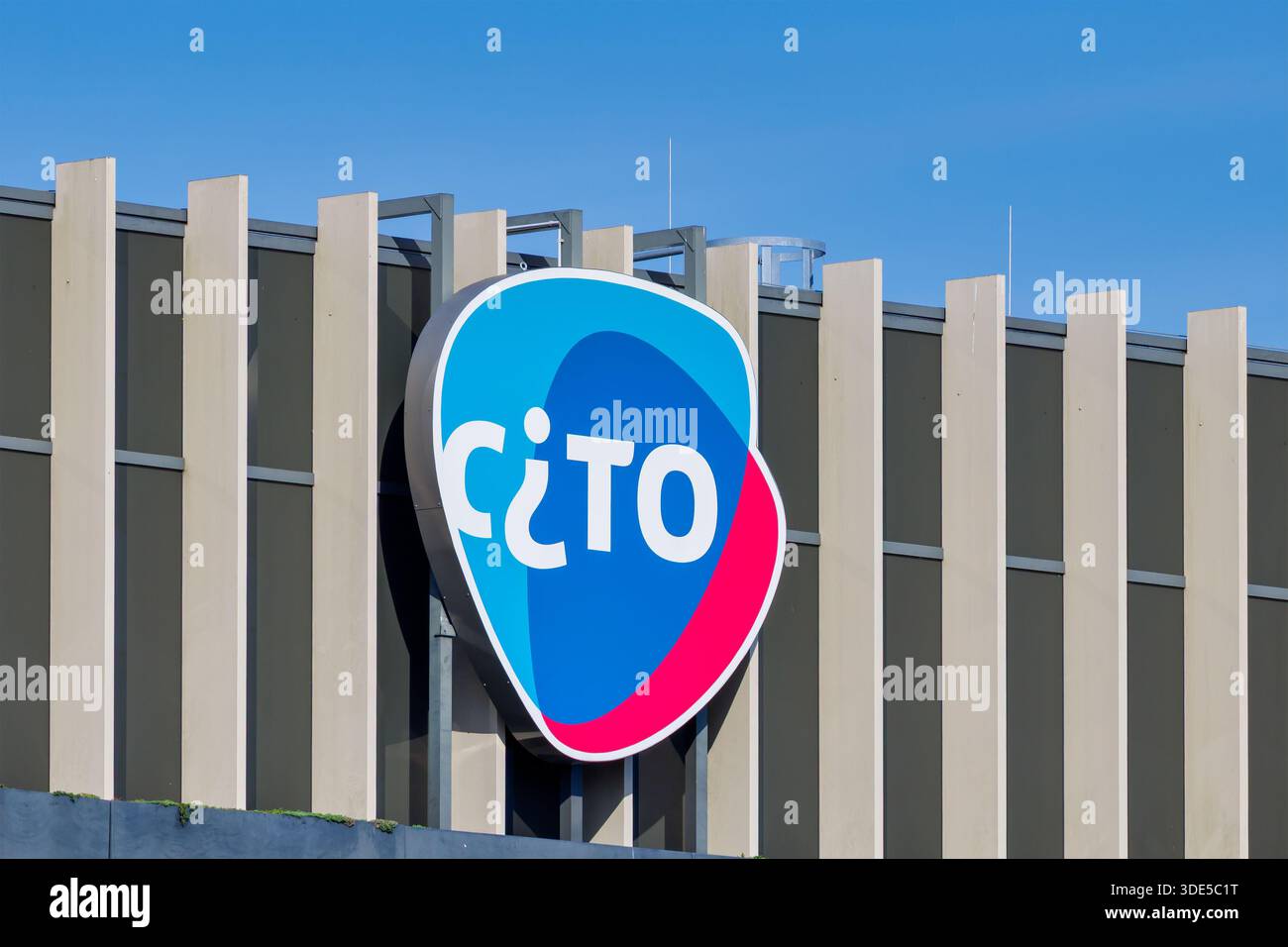 Arnhem, Paesi Bassi - 1° ottobre 2025: Logo dell'istituto olandese Cito Central Tests and Examinations di Arnhem, Paesi Bassi Foto Stock