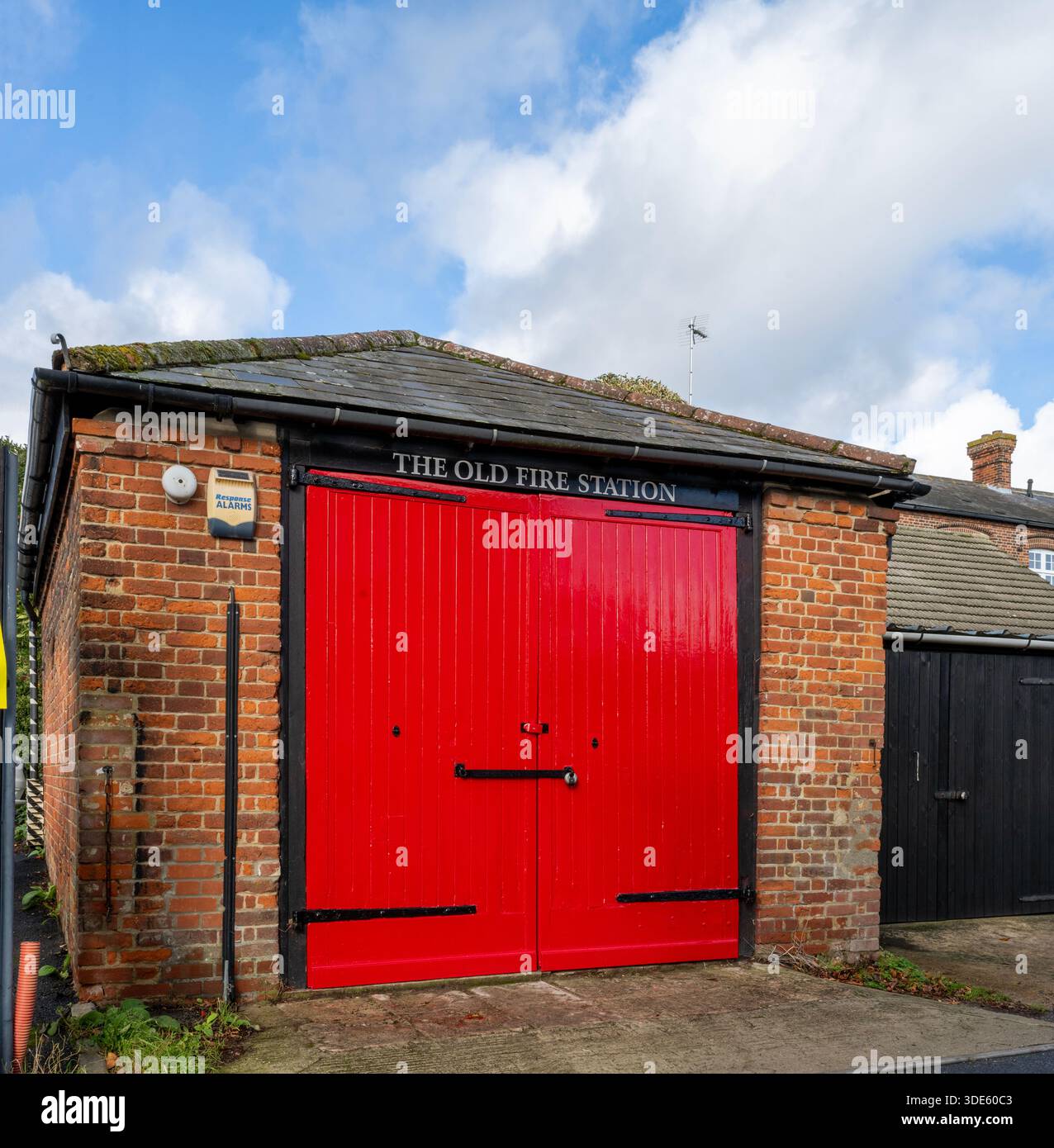 Old Fire Station, Coggeshall, Essex, Inghilterra. Foto Stock