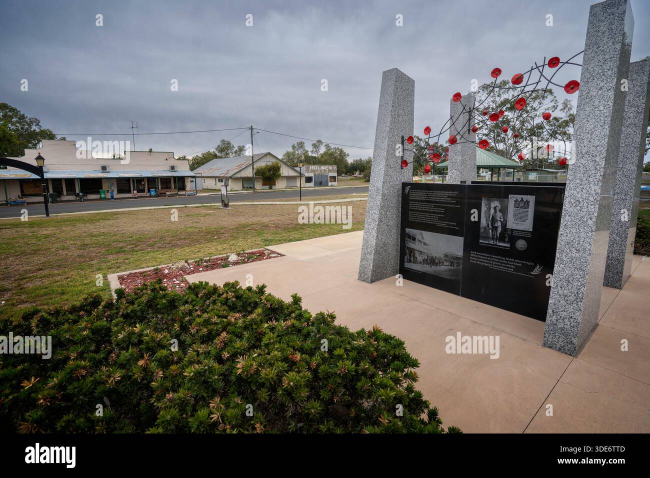 Memoriale di guerra, Yuleba, Queensland, Australia Foto Stock