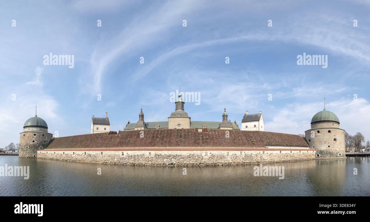 Castello di Vadstena costruito nel 1545 Foto Stock