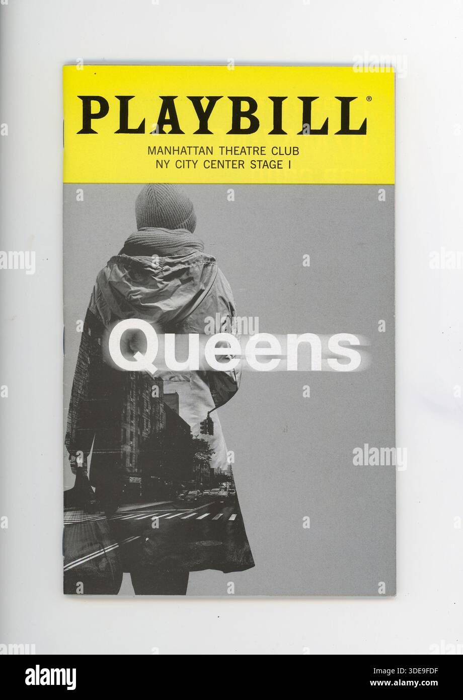 Le riviste Playbill sono una parte iconica dell'esperienza teatrale di New York City, 2025, Stati Uniti Foto Stock