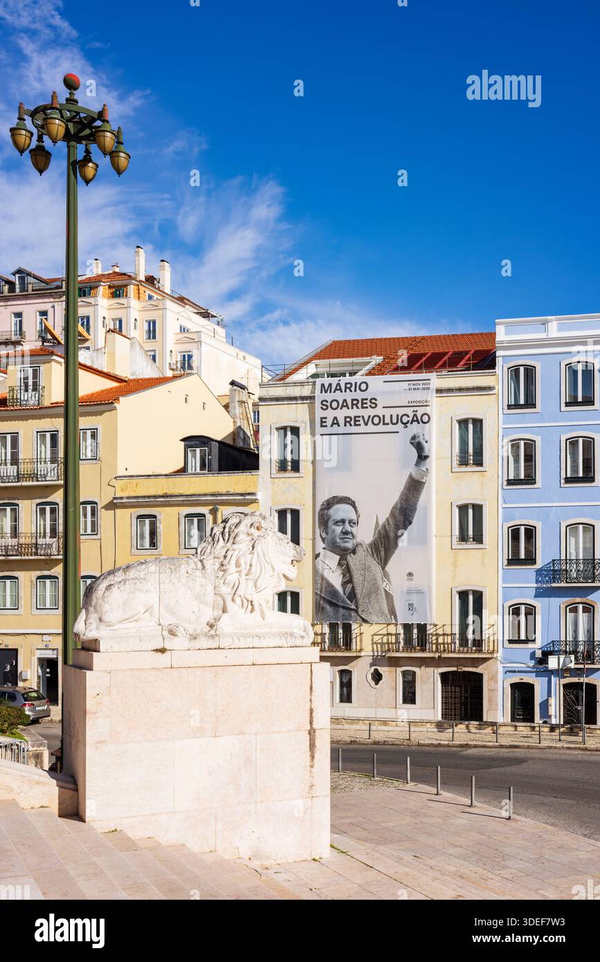 Casa do Parlamento, o Casa del Parlamento, uno spazio democratico e culturale a Lisbona, Portogallo Foto Stock