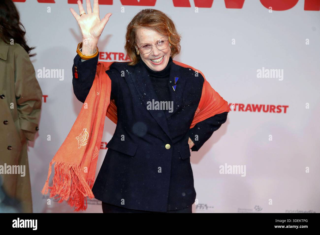 Gaby Dohm bei der Weltpremiere des Kinofilms Extrawurst in der Lichtburg. Essen, 07.01.2026 *** Gaby Dohm alla prima mondiale del film Extrawurst in the Lichtburg Essen, 07 01 2026 foto:xAgenturxWehnertx/xGränzdörferx/xFuturexImagex extrawurst_6227 Foto Stock