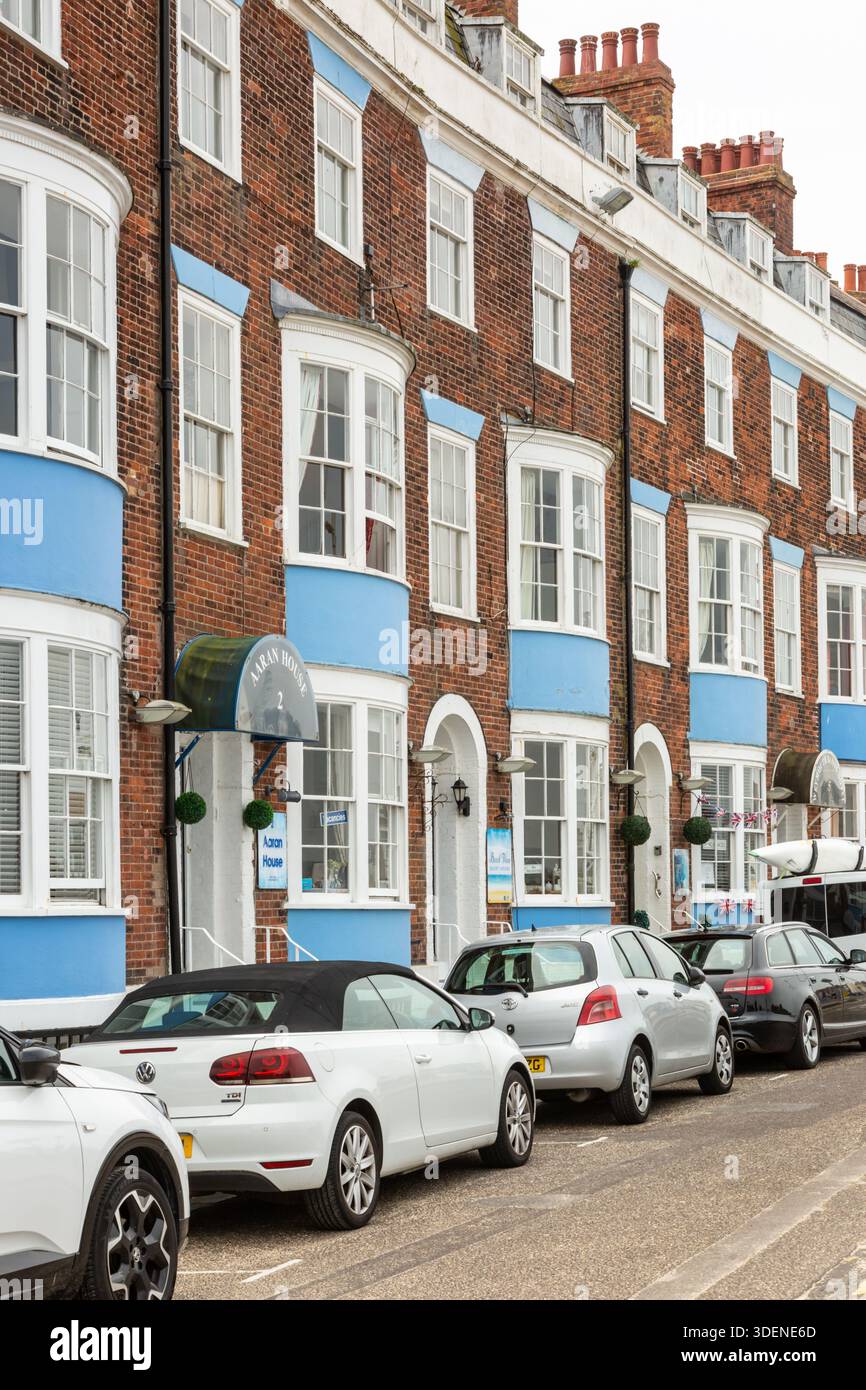 Bed and breakfast pensioni, Weymouth, Dorset, Regno Unito Foto Stock