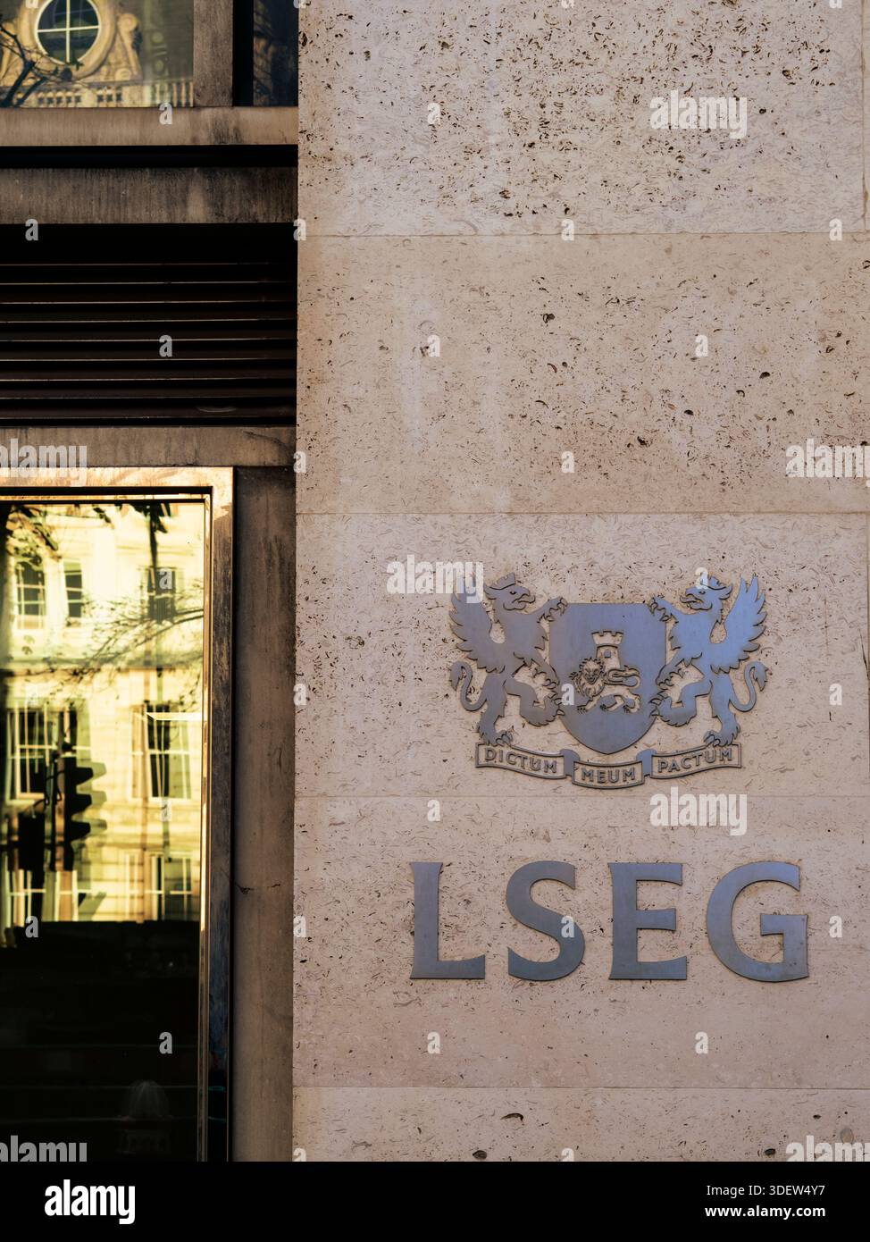 London Stock Exchange, City of London, Regno Unito. Foto Stock