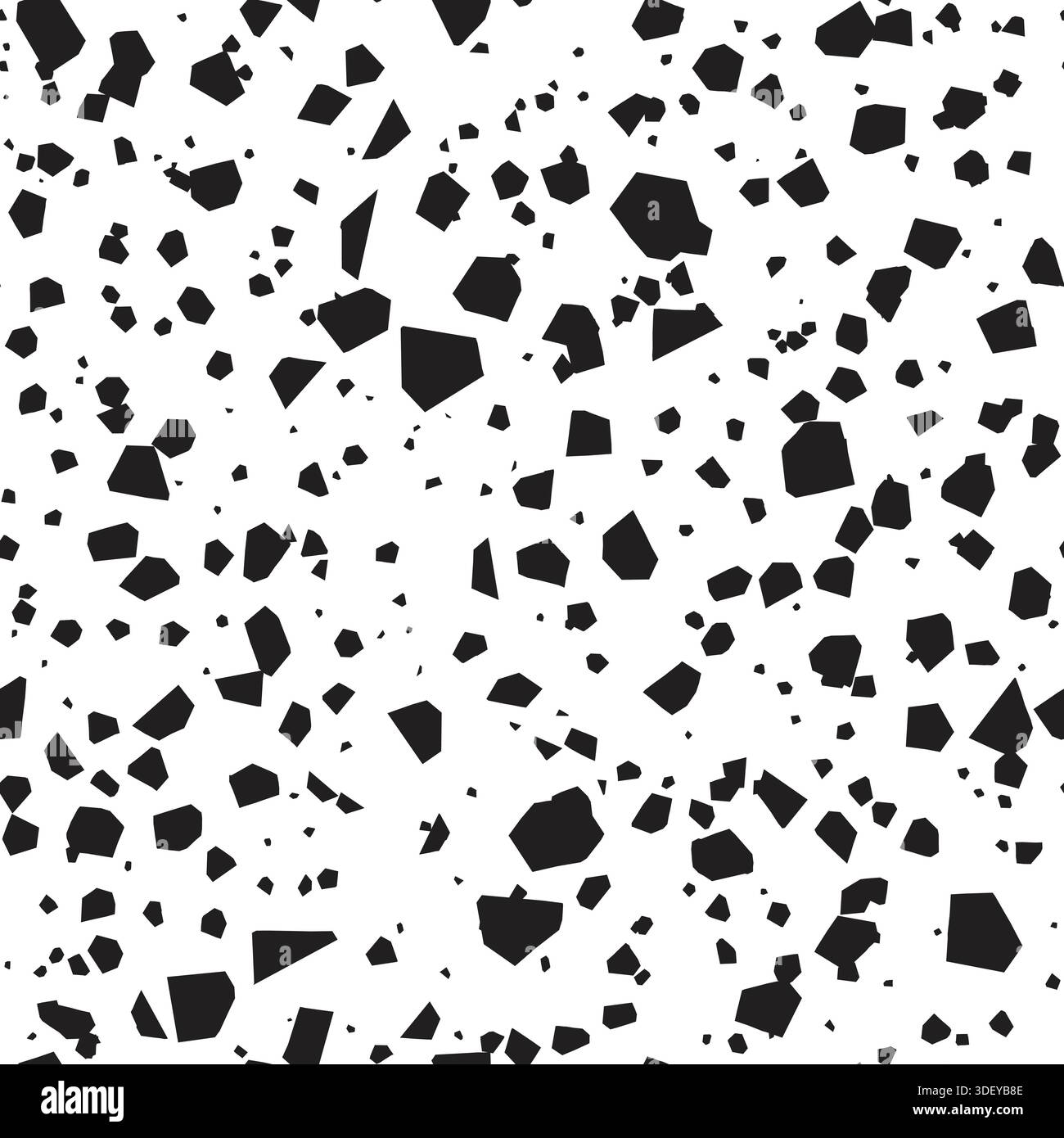 Semplice schema terrazzo. Consistenza senza cuciture di pietra naturale Illustrazione Vettoriale