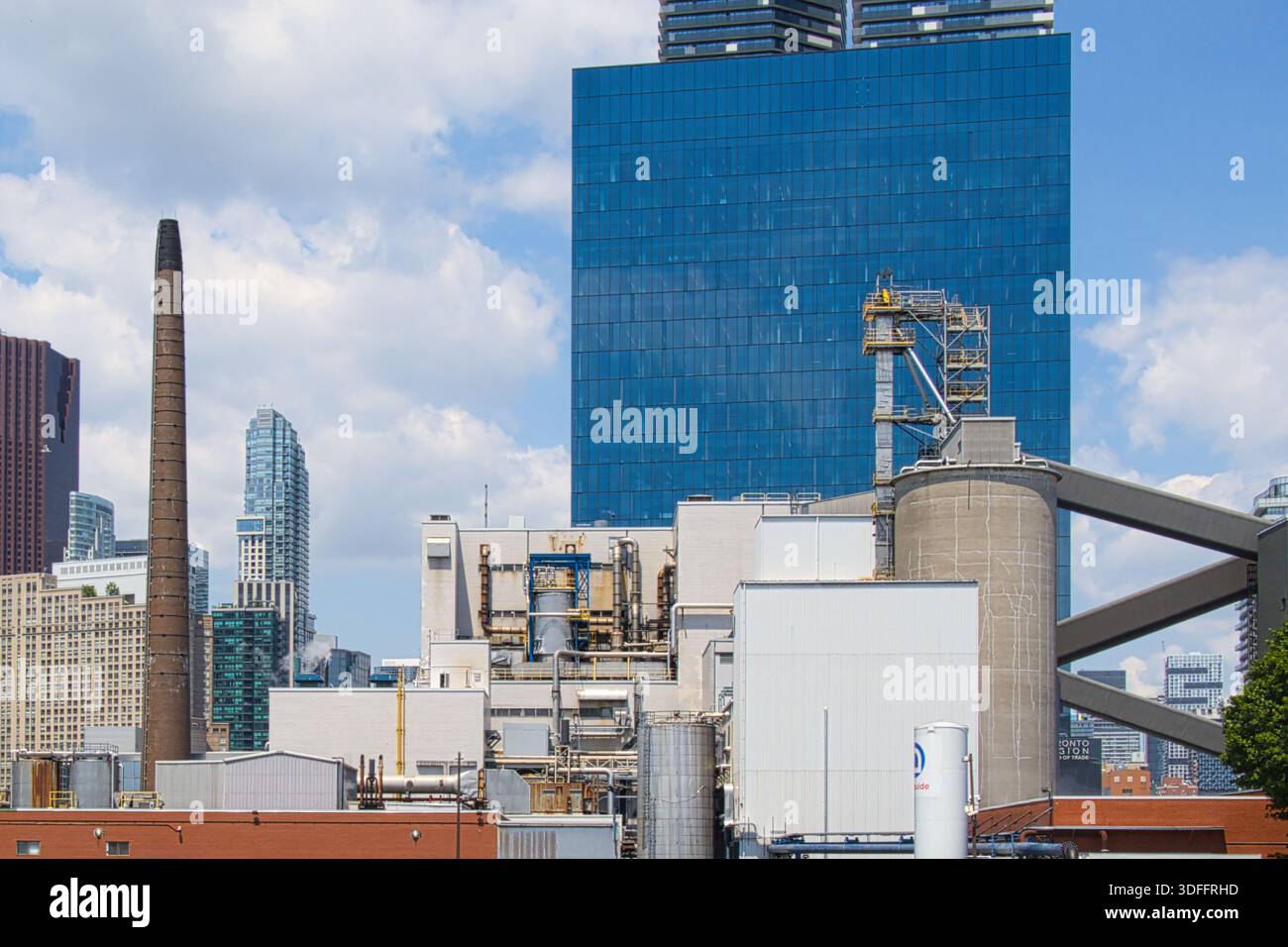 Enwave Pearl Street Energy Centre, Toronto, Ontario, Canada Foto Stock