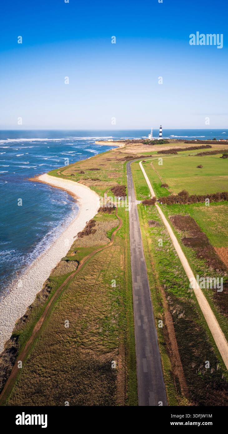 Oleron Island Seaside, Francia Foto Stock