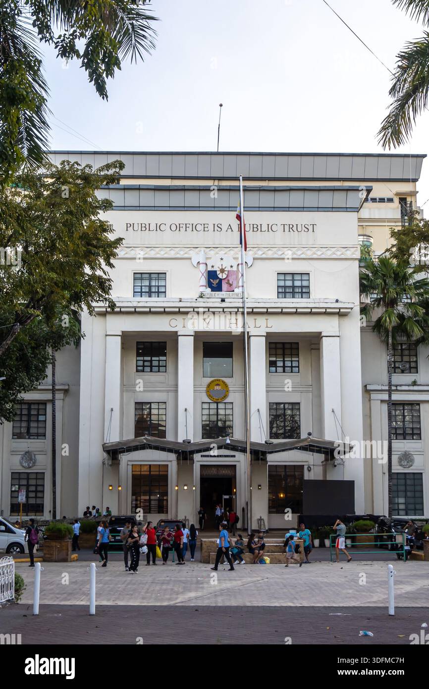 Cebu City Hall a Cebu, Filippine Foto Stock
