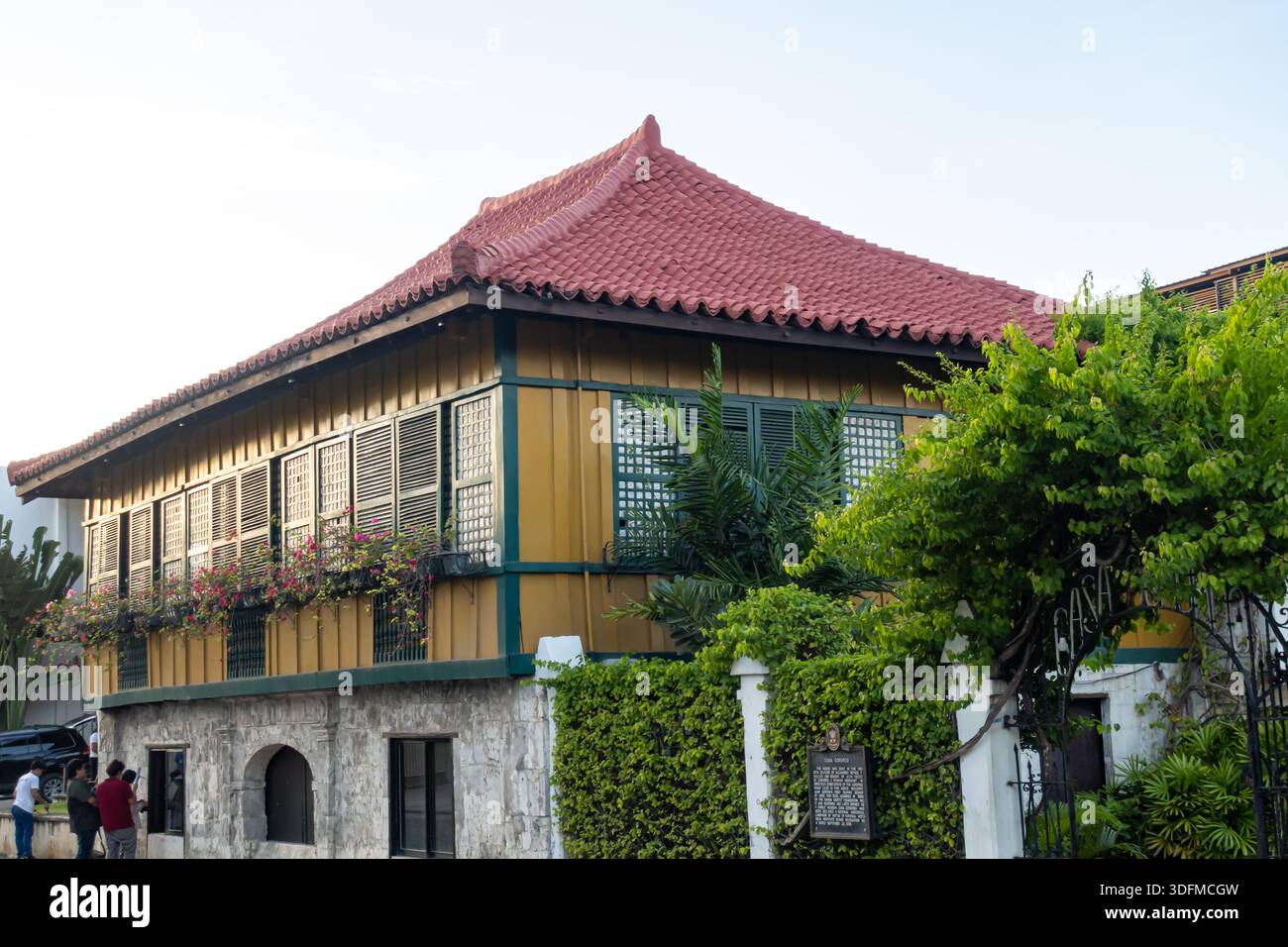 Casa Gorordo Museum, una casa museo storica situata nel quartiere Parian di Cebu City, Filippine. Foto Stock