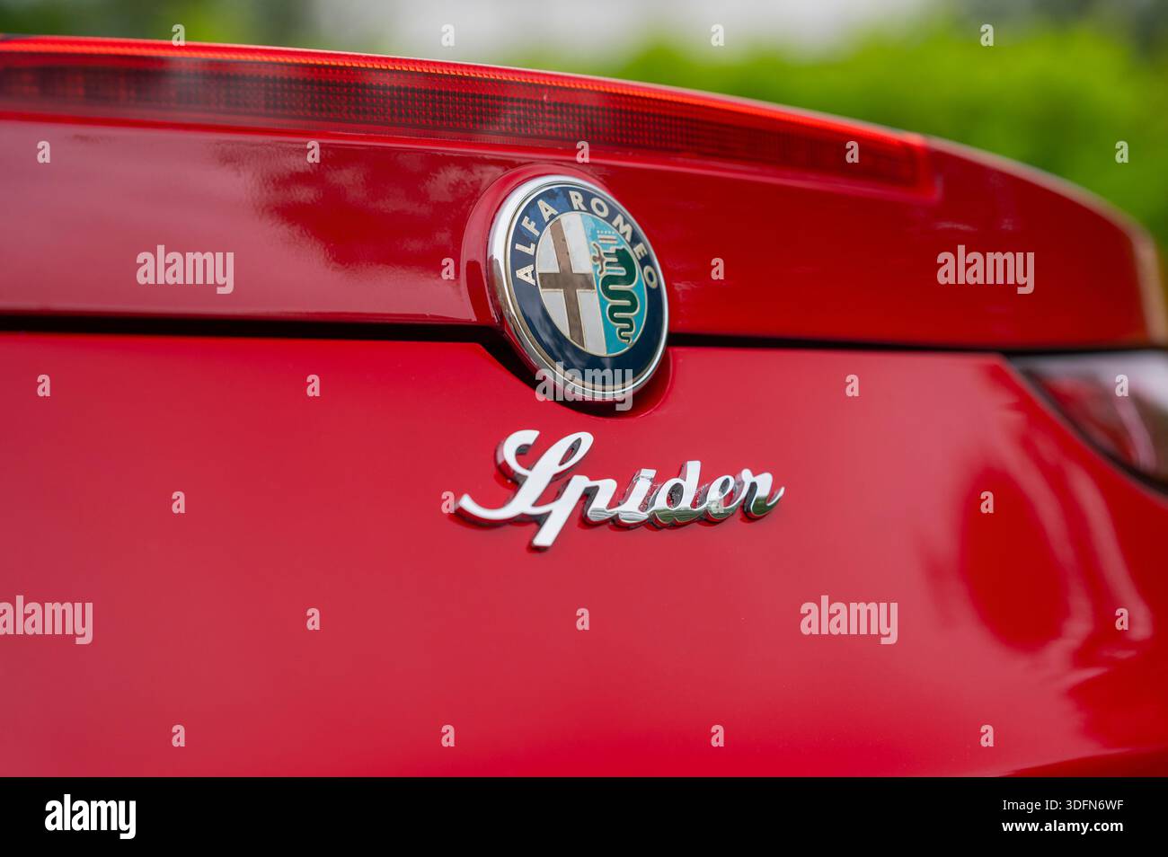 2007 Alfa Romeo Spider "Type 939", auto sportiva italiana convertibile Foto Stock