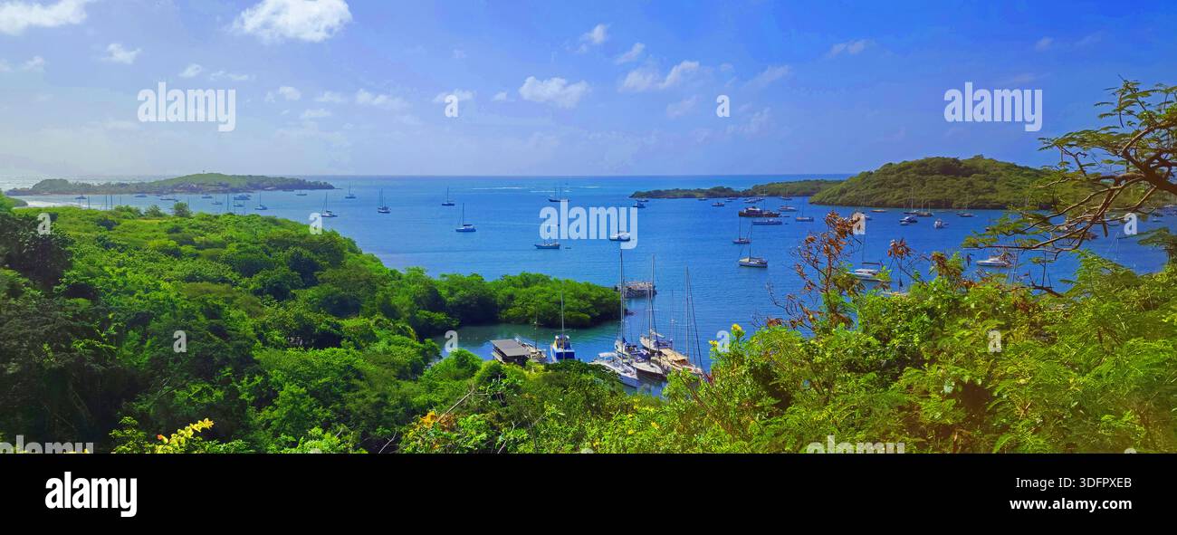 Porto crocieristico di Grenada Caribbean Island di St. George, British Commonwealth 01.02.2026 Foto Stock