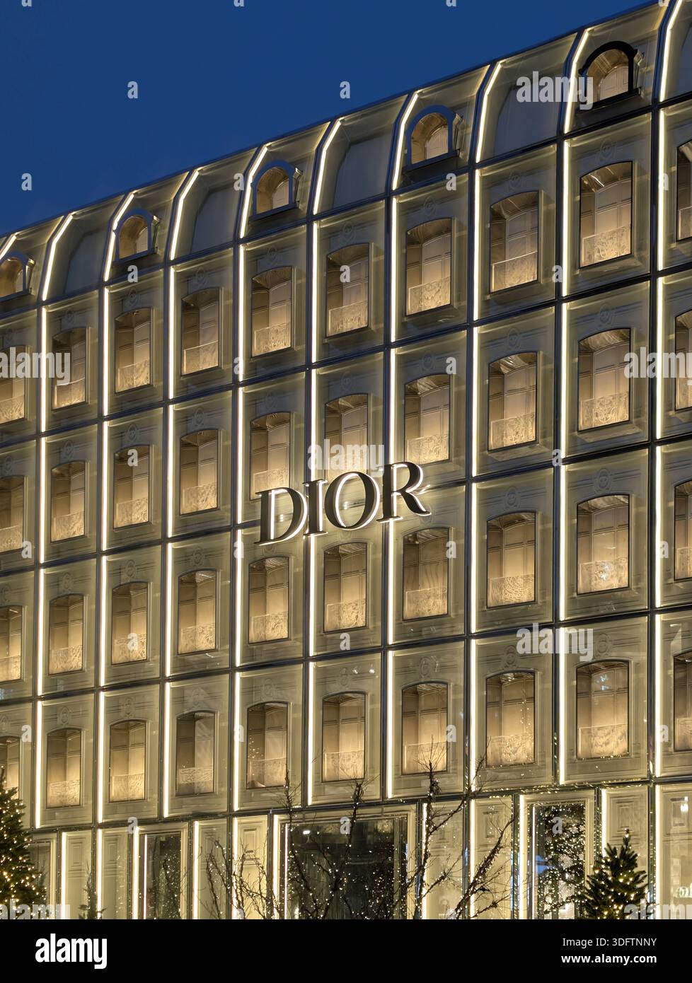 Christian Dior nuovo flagship store a Seoul, Corea del Sud. Foto Stock