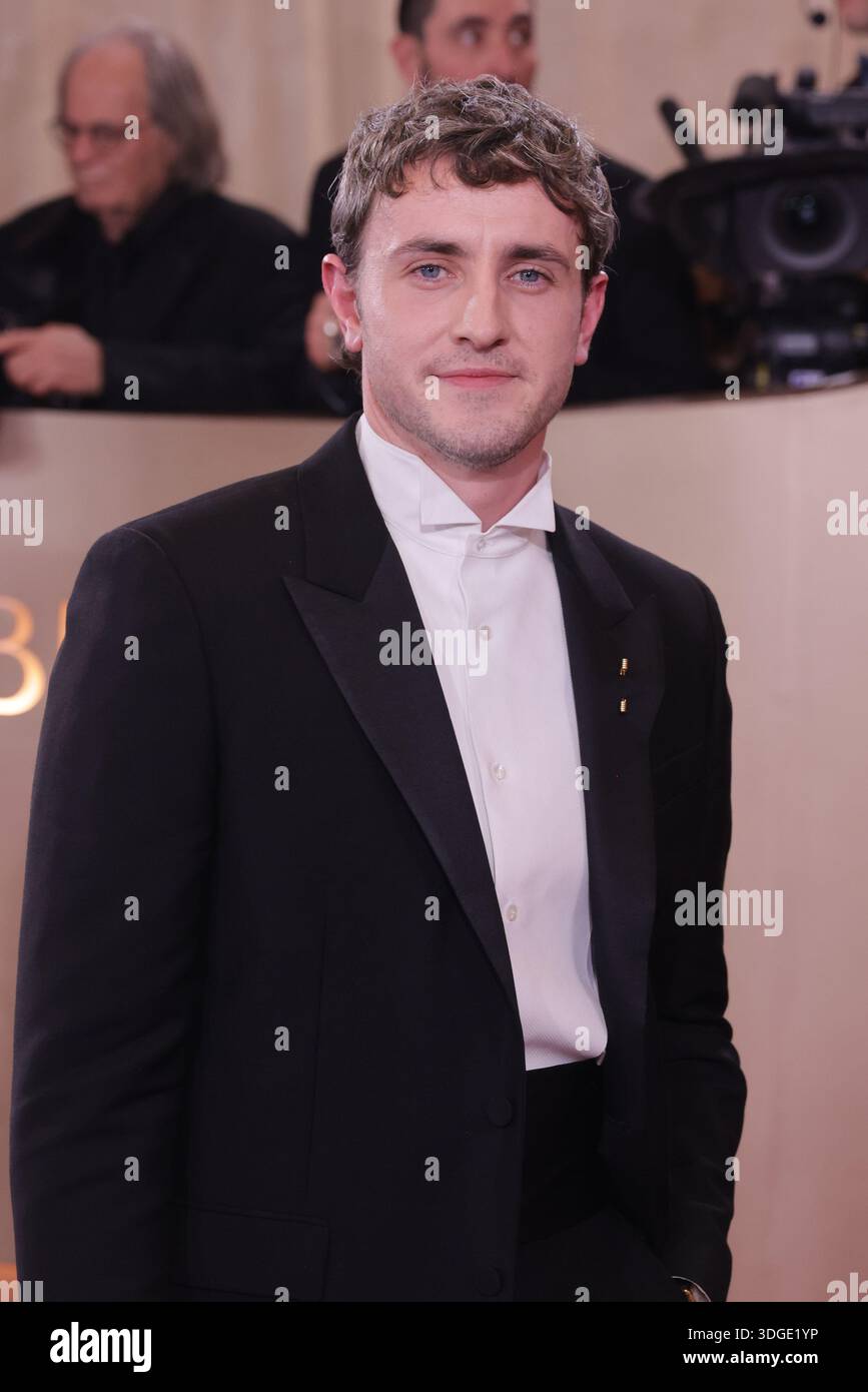 Paul Mescal partecipa al 83° Golden Globe Awards al Beverly Hilton l'11 gennaio 2026 a Beverly Hills, California. Foto: Crash/imageSPA Foto Stock