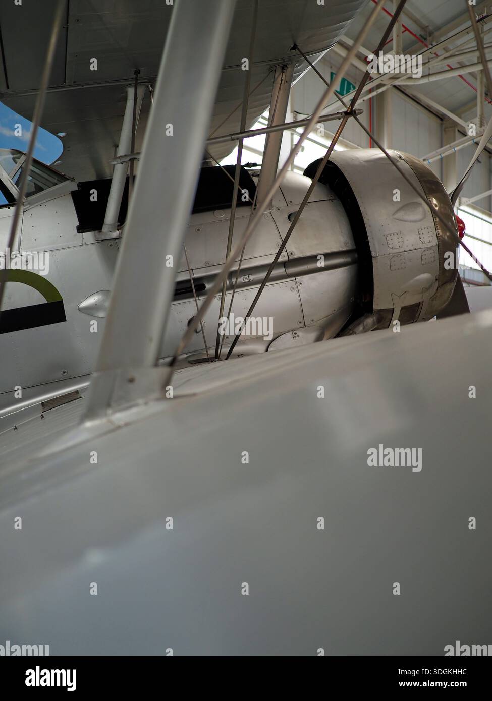 Gloster Gladiator K8042, RAF Museum, Cosford, Shropshire, Regno Unito Foto Stock