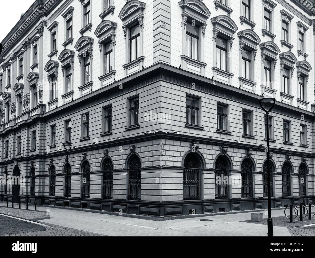 Architettura di Polonia, Stati Uniti e Ucraina. Paesaggio degli Stati Uniti. Bellissimo tramonto. Foto Stock