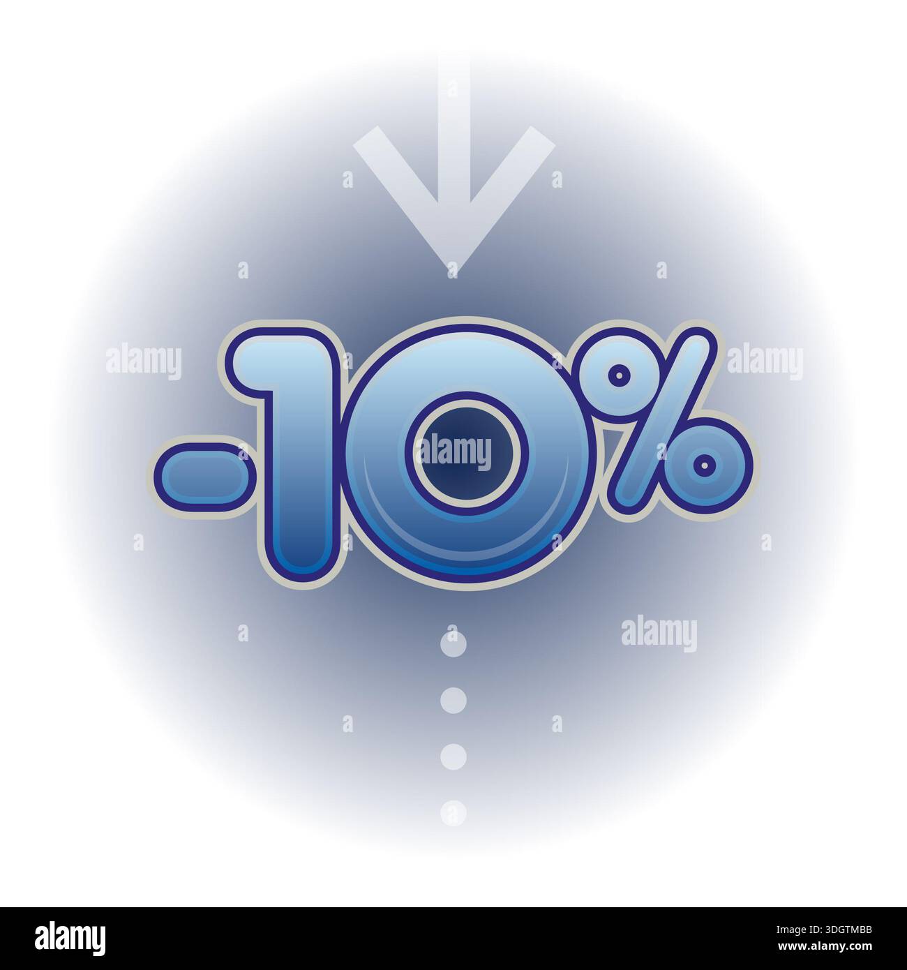 Marchio che indica una promozione Foto Stock