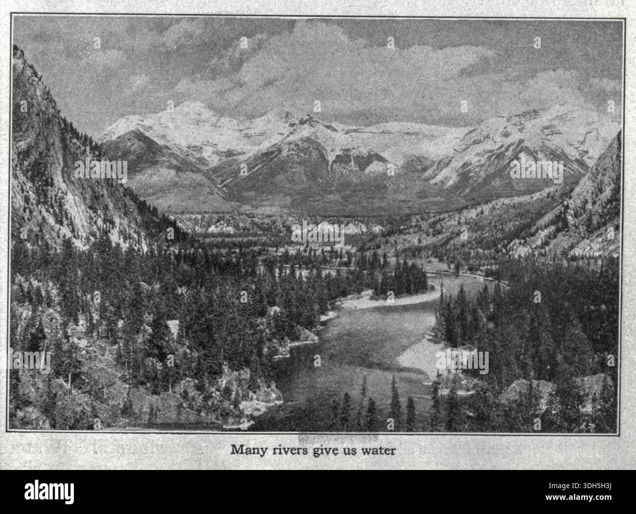Molti fiumi ci danno l'acqua dal libro di Journey Club ' The Houses we live in ' di Carpenter, Frank G. (Frank George), 1855-1924; pubblicato nel 1926 Foto Stock