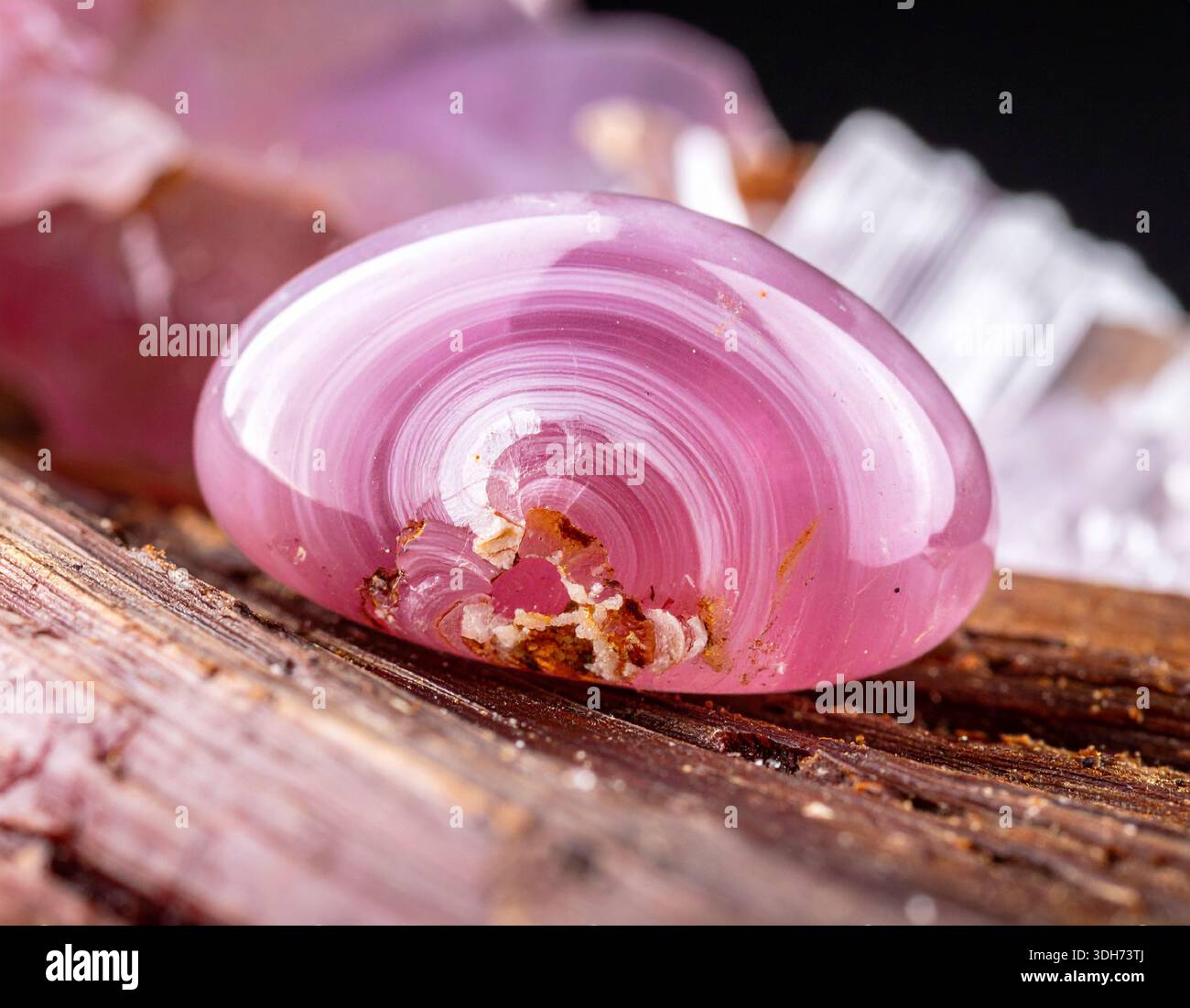minerale prezioso non lavorato Foto Stock