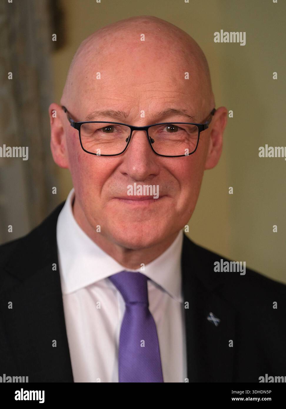 Regno Unito: Level Up Podcast con il primo ministro John Swinney a Bute House, Edimburgo, Scozia il 21 gennaio 2026: Nella foto: Primo ministro della Scozia John Swinney MSP ÄòLEVEL UPÄô BUTE HOUSE CON JOHN SWINNEY ÄúLevel UpÄù, il nuovo podcast innovativo ospitato dalla BAFTA e ARAIS, l'emittente e regista nominata Dr. Eunice Olumide MBE, lancia questo gennaio, offrendo conversazioni esclusive e non filtrate che potete canÄôt ascoltare altrove. I contenuti esclusivi verranno trasmessi su Burns Night prima dell'uscita. Dai leader che plasmano la politica globale agli innovatori che riscrivono il futuro nelle arti, nelle scienze Foto Stock