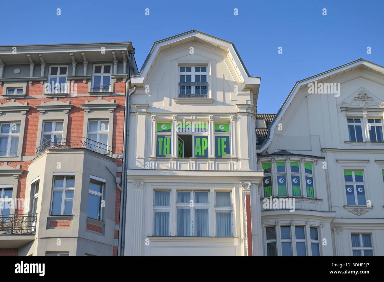 Wohnhaus, Altbau, Hauptstraße, Schöneberg, Berlino, Deutschland *** edificio residenziale, vecchio edificio, Hauptstraße, Schöneberg, Berlino, Germania Foto Stock